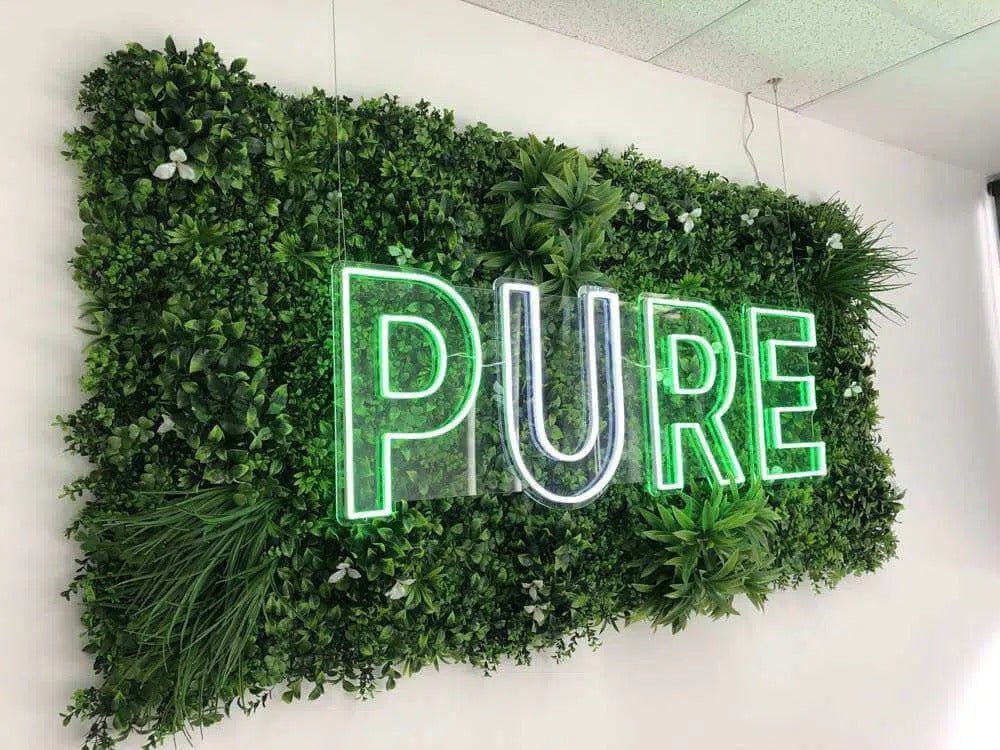 Say Goodbye to Stress and Hello to Happiness with Artificial Green Walls - Goodvibes Green Accents